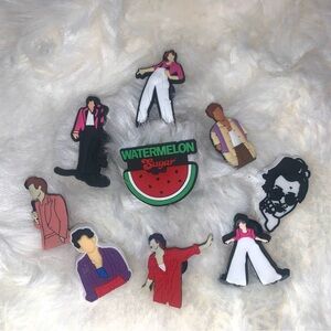 NWOT 🍉Love On Tour🍉Harry Styles Croc Charms/Jibbitz